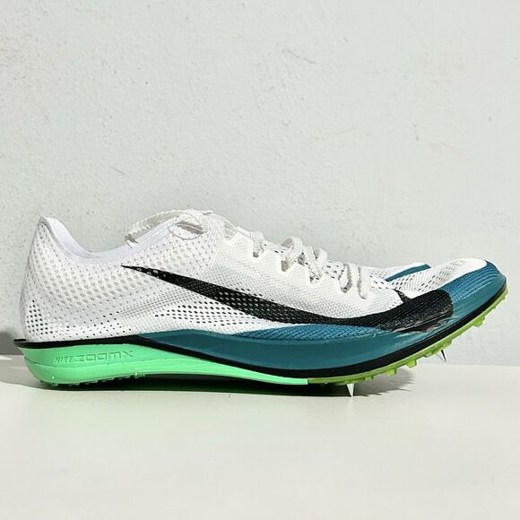 Nike ZoomX Dragonfly 2 Elite “White Bright Spruce” Men’s Size 8-12 Track Spikes main image 9